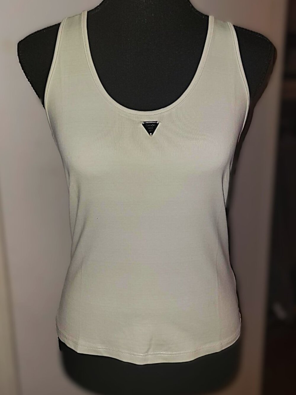 Morgan de Toi Light Gray Tank Top - S